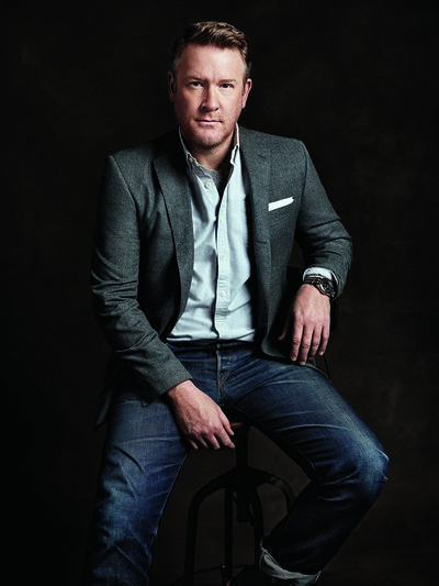 The man of the hour, American designer Todd Snyder.