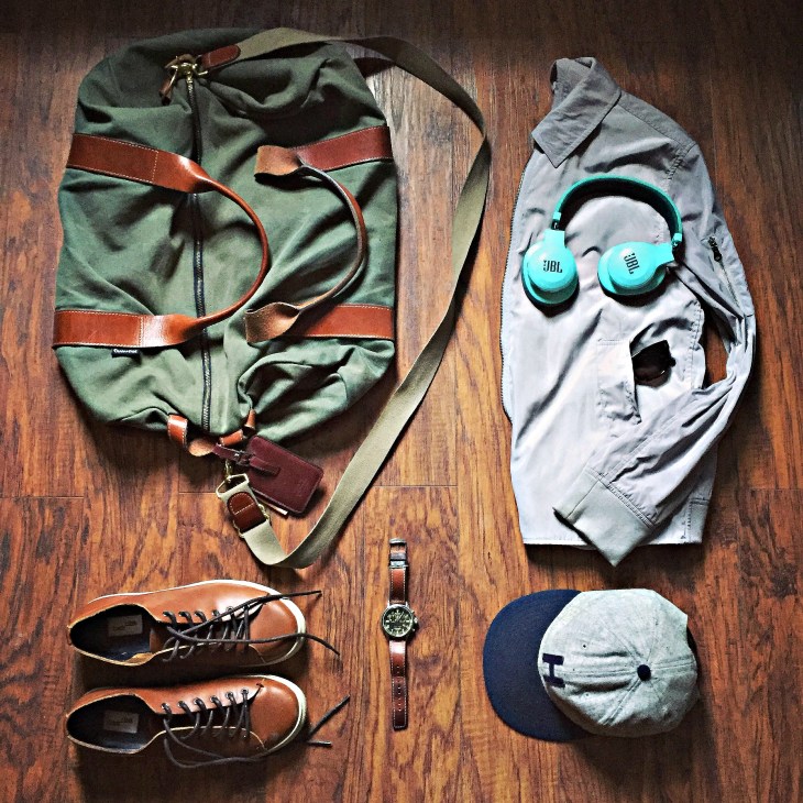 Men's travel style