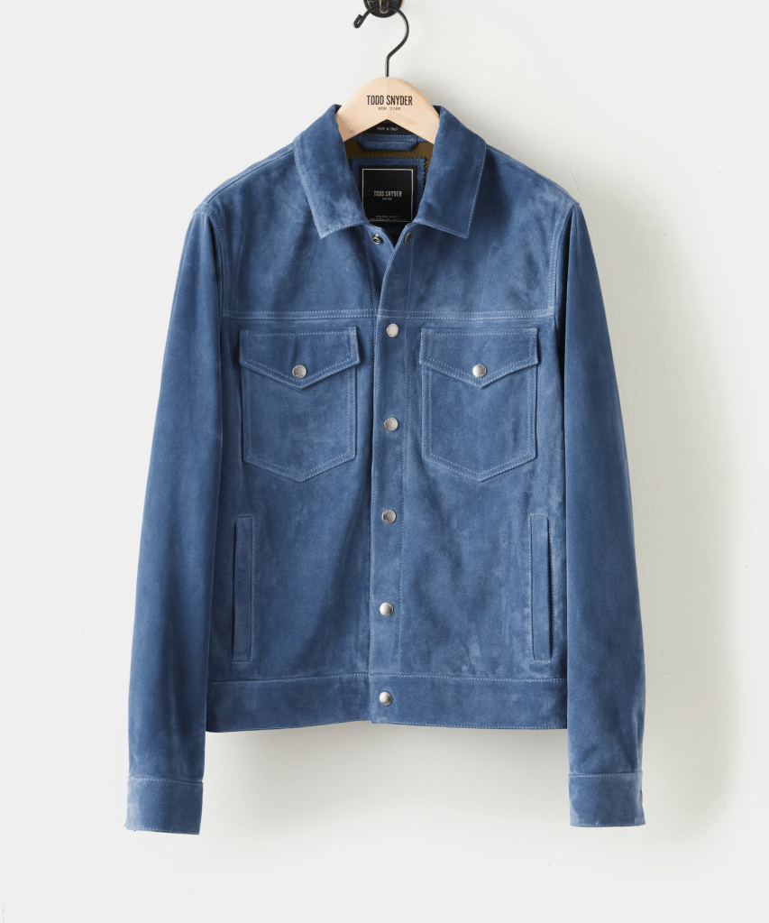 Best suede jacket for spring.