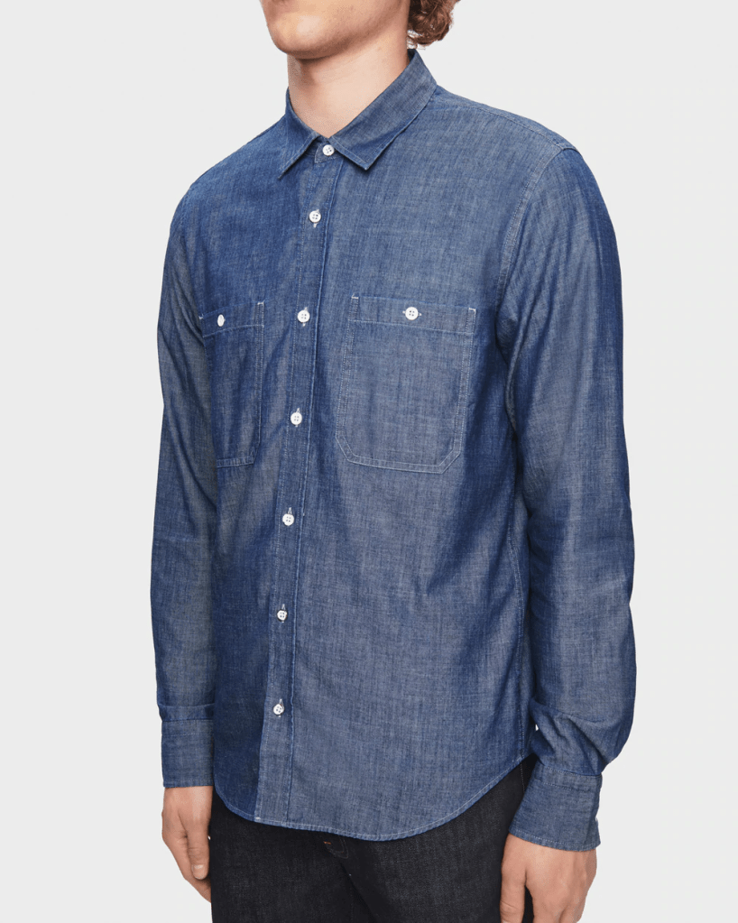 The best chambray shirt for men.