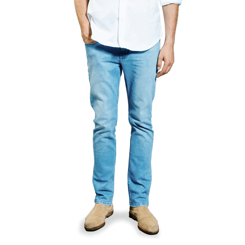 The best men's light wash jeans.