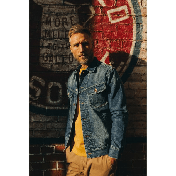 Best men's denim jacket for spring.