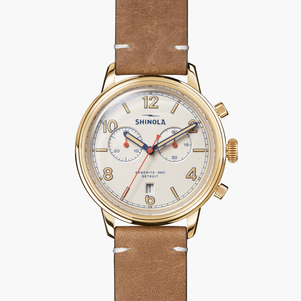 Best new Shinola watch for men.