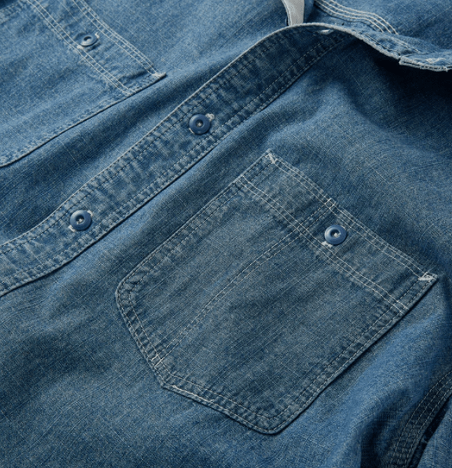 Best chambray shirt for men this spring.