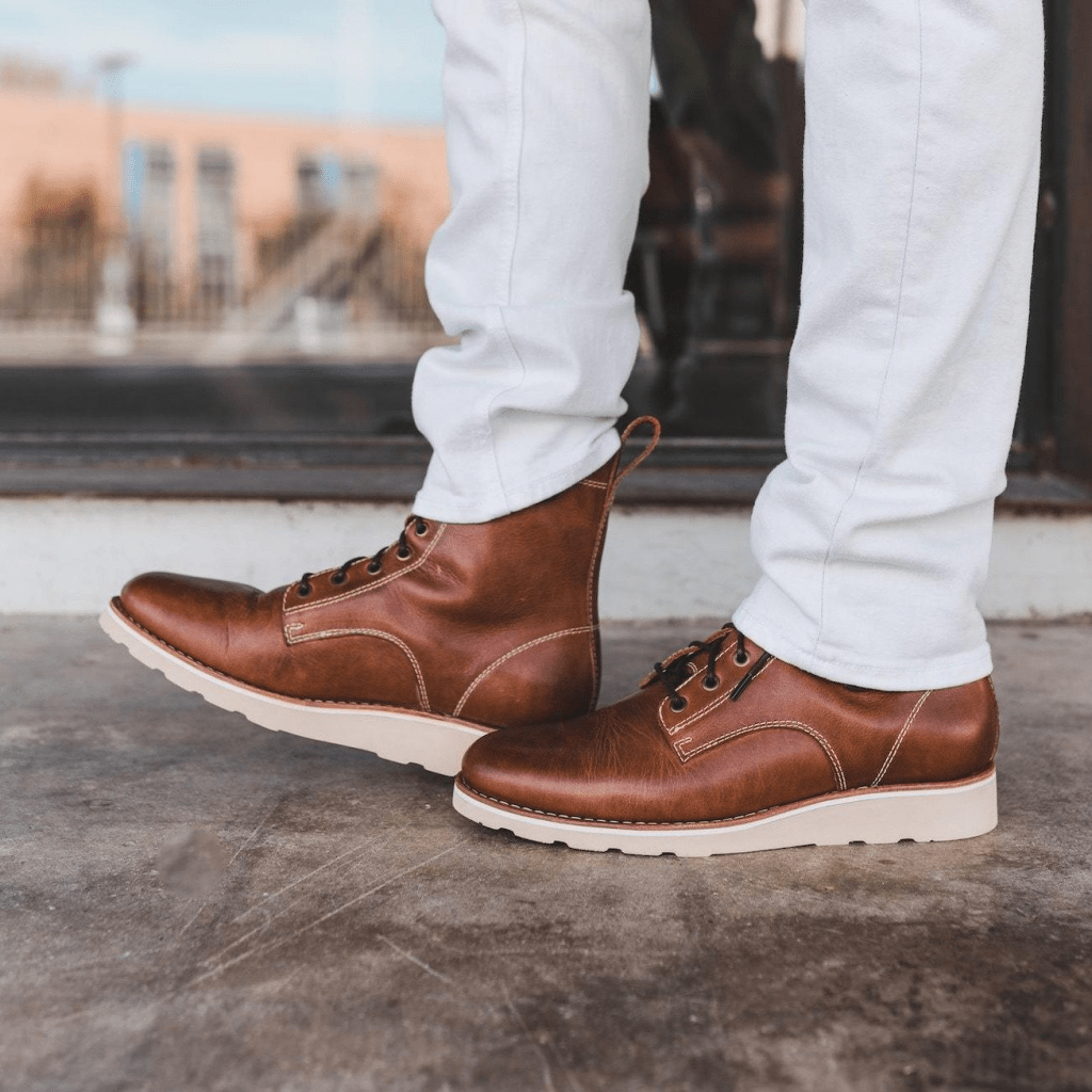 Best rugged leather boots for men.