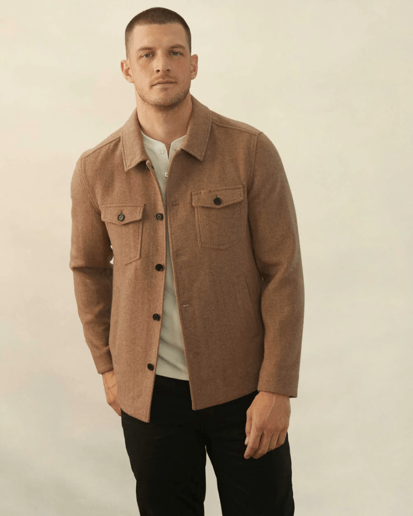 Best shirt jacket for men. 