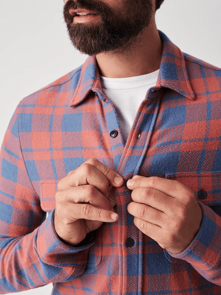 Best men's flannel shirt for winter.