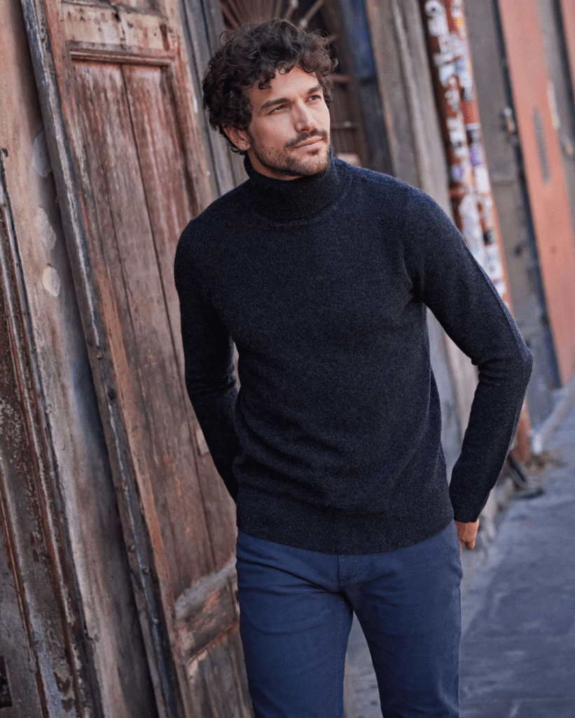 Best winter turtleneck for men. 