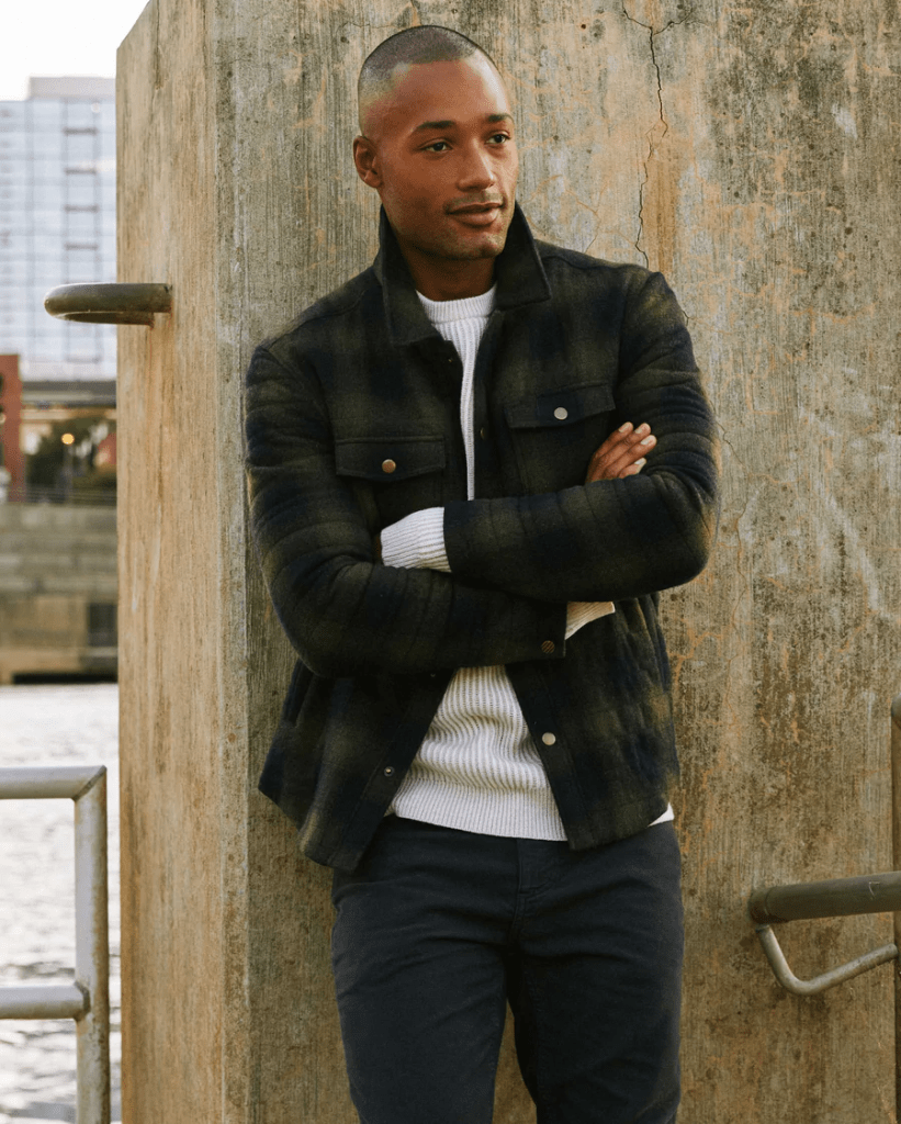 Best winter shirt jacket for men. 