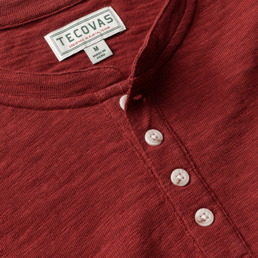 Best men's cotton henley. 