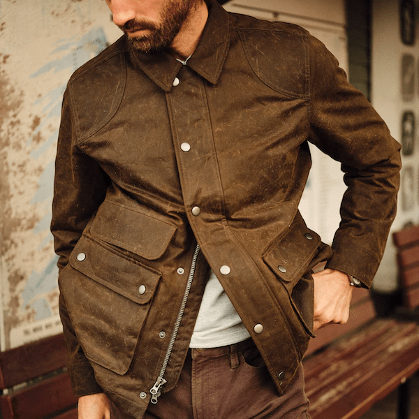 Best waxed jacket for men. 