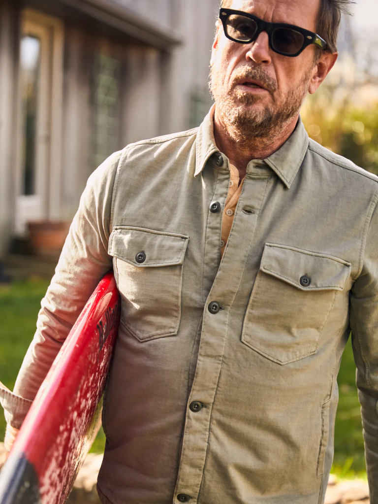 Best men's shirt jacket for spring.